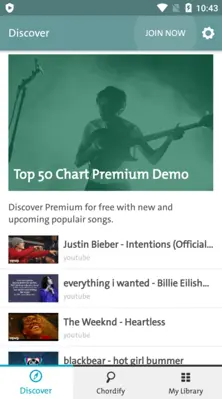 Chordify android App screenshot 2