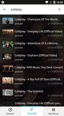 Chordify android App screenshot 4